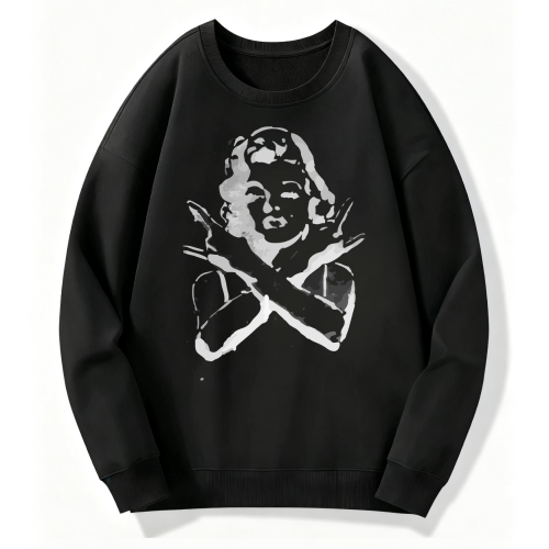 Monroe Punk Graphic Classic Hoodie