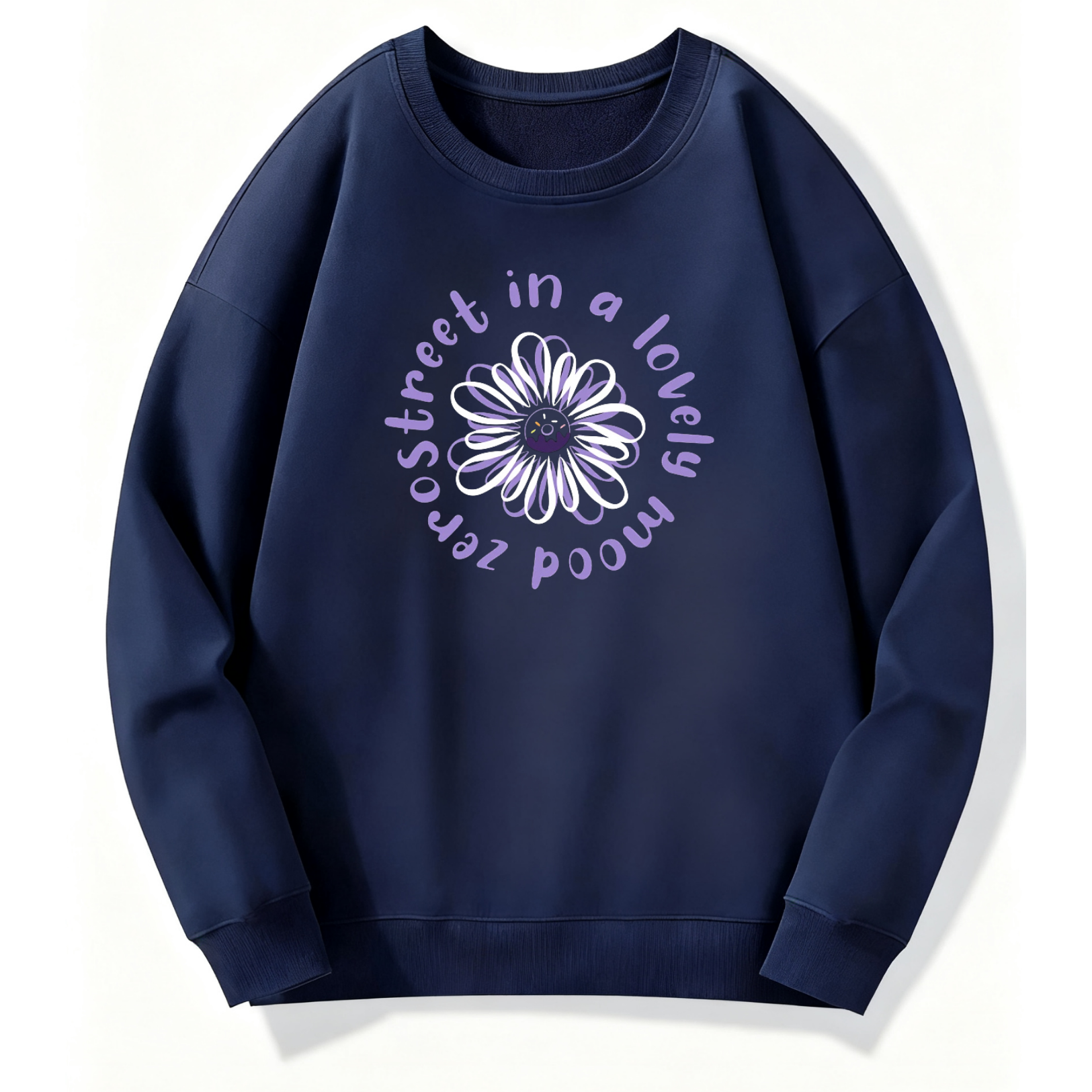 Floral Spiral Classic Sweatshirt - Image 3