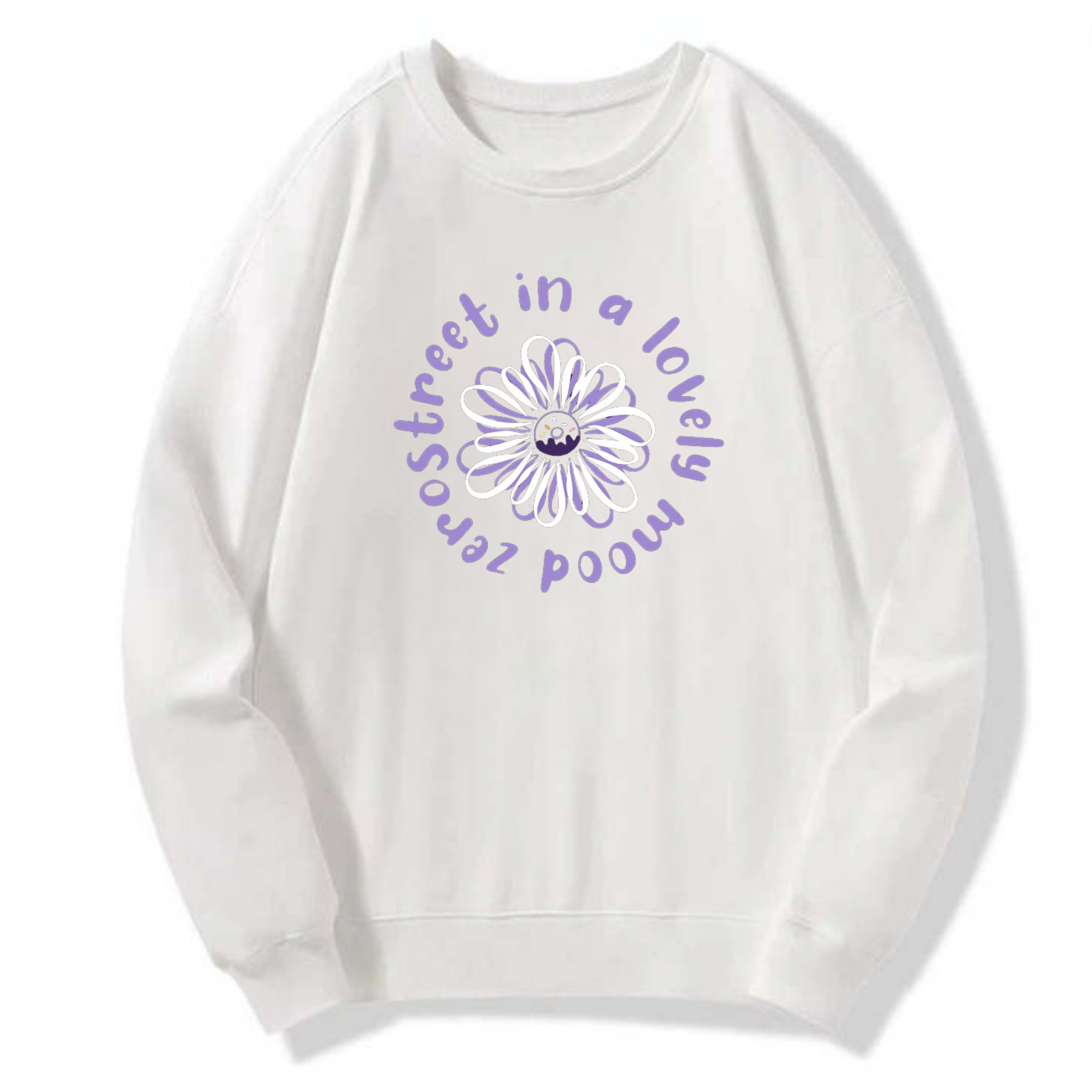 Floral Spiral Classic Sweatshirt - Image 4